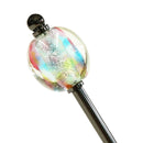 竜の目ピンクとんぼ玉簪(りゅうのめピンクトンボ玉かんざし)