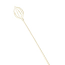 ichirinかんざし【Geometry】‐ silver-ellipse（ichirinかんざし【幾何学立体】‐シルバー-楕円）