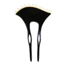 扇形簪【波型】パール金（大）(おうぎがたかんざし -なみがた- ぱーるきん-だい-)