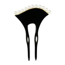 扇形簪【波型】パール金（大）(おうぎがたかんざし -なみがた- ぱーるきん-だい-)