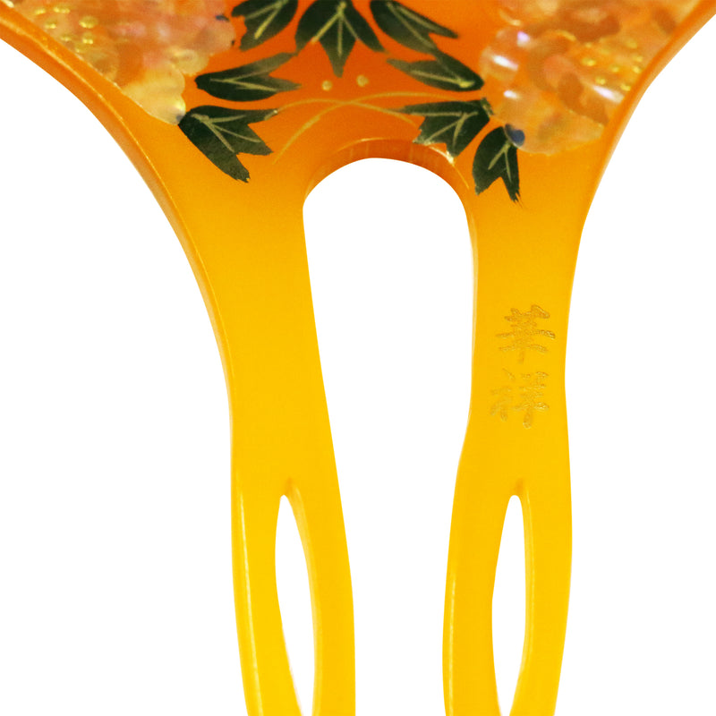 貴羅ら　鼈甲 蒔絵 かんざし 真珠　珊瑚　久生作　べっこう　木箱入り 貴羅ら 鼈甲 蒔絵 かんざし 真珠 珊瑚 久生作 べっこう 木箱入り