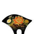 扇型簪-蒔絵牡丹(おうぎがたかんざし -まきえぼたん)