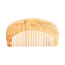 京丸型櫛-京街-(きょうまるがたくし-きょうまち-)