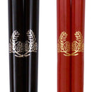 寄添松葉紋輪島うるし箸（よりそいまつばもんわじまうるしばし)