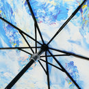 和柄テキスタイル 三つ折り畳み傘‐心象百景／雨のち晴れ(わがらてきすたいる みつ折りたたみ傘-しんしょうひゃっけい／あめのちはれ)