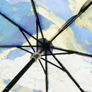 和柄テキスタイル 三つ折り畳み傘‐心象百景／月を思う君(わがらてきすたいる みつ折りたたみ傘-しんしょうひゃっけい／つきをおもうきみ)