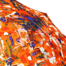 和柄テキスタイル 三つ折り畳み傘‐心象百景／明けない夜はない(わがらてきすたいる みつ折りたたみ傘-しんしょうひゃっけい／あけないよるはない)