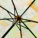 和柄テキスタイル 三つ折り畳み傘‐心象百景／狐の嫁入り(わがらてきすたいる みつ折りたたみ傘-しんしょうひゃっけい／きつねのよめいり)