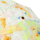 和柄テキスタイル 三つ折り畳み傘‐心象百景／狐の嫁入り(わがらてきすたいる みつ折りたたみ傘-しんしょうひゃっけい／きつねのよめいり)