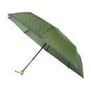 和柄ﾃｷｽﾀｲﾙ 三つ折り畳み傘 しめ縄-暗緑(わがらてきすたいる みつおりかさ しめなわ-あんりょく-)