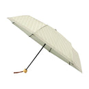 和柄ﾃｷｽﾀｲﾙ 三つ折り畳み傘 しめ縄-薄茶(わがらてきすたいる みつおりかさ しめなわ-うすちゃ-)