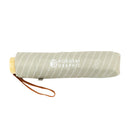 和柄ﾃｷｽﾀｲﾙ 三つ折り畳み傘 しめ縄-薄茶(わがらてきすたいる みつおりかさ しめなわ-うすちゃ-)