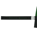 和柄ﾃｷｽﾀｲﾙ 三つ折り畳み傘 丸に違い鷹の羽-墨(わがらてきすたいるみつおりたたみかさ まるにちがいたかのはね-すみ-)