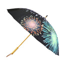 和柄テキスタイル16本長傘-打ち上げ花火(わがらてきすたいる 16ぽんほねなががさ‐うちあげはなび)