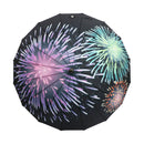 和柄テキスタイル16本長傘-打ち上げ花火(わがらてきすたいる 16ぽんほねなががさ‐うちあげはなび)