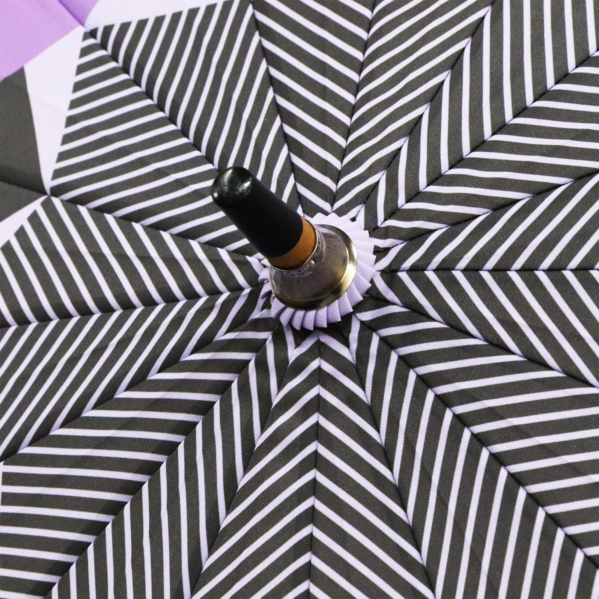 和柄ﾃｷｽﾀｲﾙ 16本長傘 万華鏡-藤｜おしゃれな和柄傘ブランド［和傘や