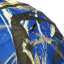 和柄テキスタイル 天然竹16本骨長傘‐SUMI／鯨退治(わがらてきすたいる てんねんだけ16ぽんほねなががさ-すみ／くじらたいじ)