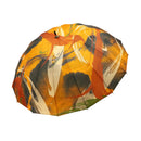 和柄テキスタイル 天然竹16本骨長傘‐SUMI／見返り美人(わがらてきすたいる てんねんだけ16ぽんほねなががさ-すみ／みかえりびじん)