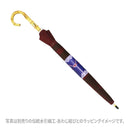 天然竹16本長傘 九曜巴-葡萄色(てんねんたけじゅうろっぽんながかさ くようともえ-えびいろ-)