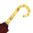 天然竹16本長傘 九曜巴-葡萄色(てんねんたけじゅうろっぽんながかさ くようともえ-えびいろ-)