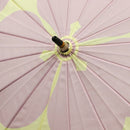 天然竹16本長傘 七つ酢漿草-女郎花(てんねんたけじゅうろっぽんながかさ ななつかたばみ-おみなえし-)