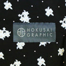 和柄テキスタイル 雨合羽-徒桜(わがらてきすとたいる あまがっぱ-あだざくら-)