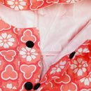 和柄テキスタイル 雨合羽-菊菱(わがらてきすとたいる あまがっぱ-きくびし-)