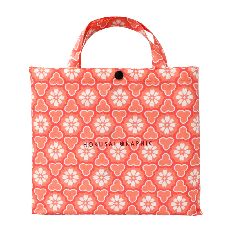 和柄テキスタイル 雨合羽-菊菱(わがらてきすとたいる あまがっぱ-きくびし-)