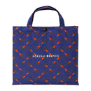 和柄テキスタイル 雨合羽-扇(わがらてきすとたいる あまがっぱ-おうぎ-)