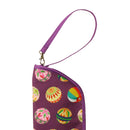 【新型】和柄テキスタイル 折り畳み傘袋-手毬／藤(わがらてきすたいる 折りたたみ傘ケース-てまり／ふじ)