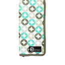 【新型】和柄テキスタイル 折り畳み傘袋-七宝／鶯色(わがらてきすたいる 折りたたみ傘ケース-しっぽう／うぐいすいろ)