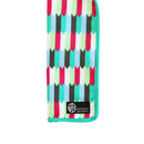 【新型】和柄テキスタイル 折り畳み傘袋-矢絣／翡翠(わがらてきすたいる 折りたたみ傘ケース-やがすり／ひすい)