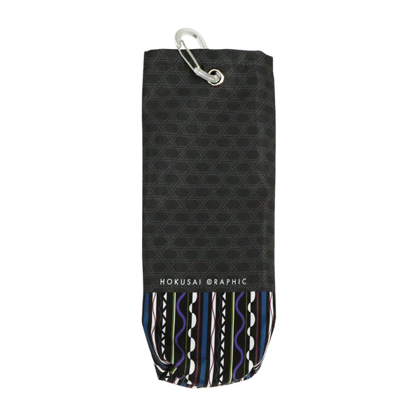 和柄ﾃｷｽﾀｲﾙ 金輪折りたたみ傘袋- 籠目(わがらてきすたいるかなわおりたたみかさけーす-かごめ)