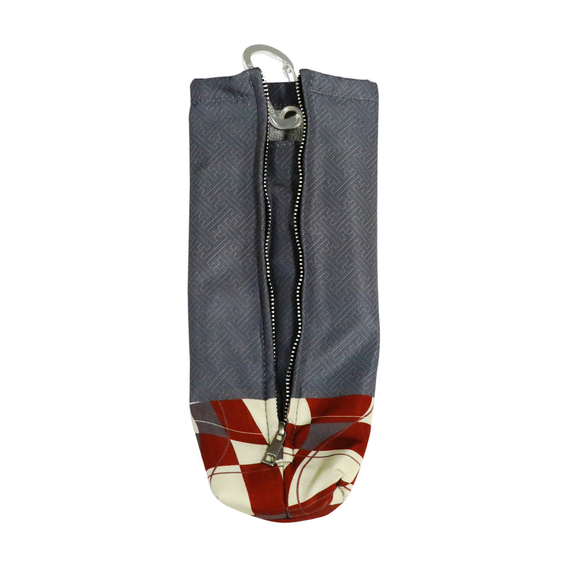 和柄テキスタイル金輪折りたたみ傘袋-紗綾形(わがらてきすたいるかなわおりたたみかさけーす-さやがた)