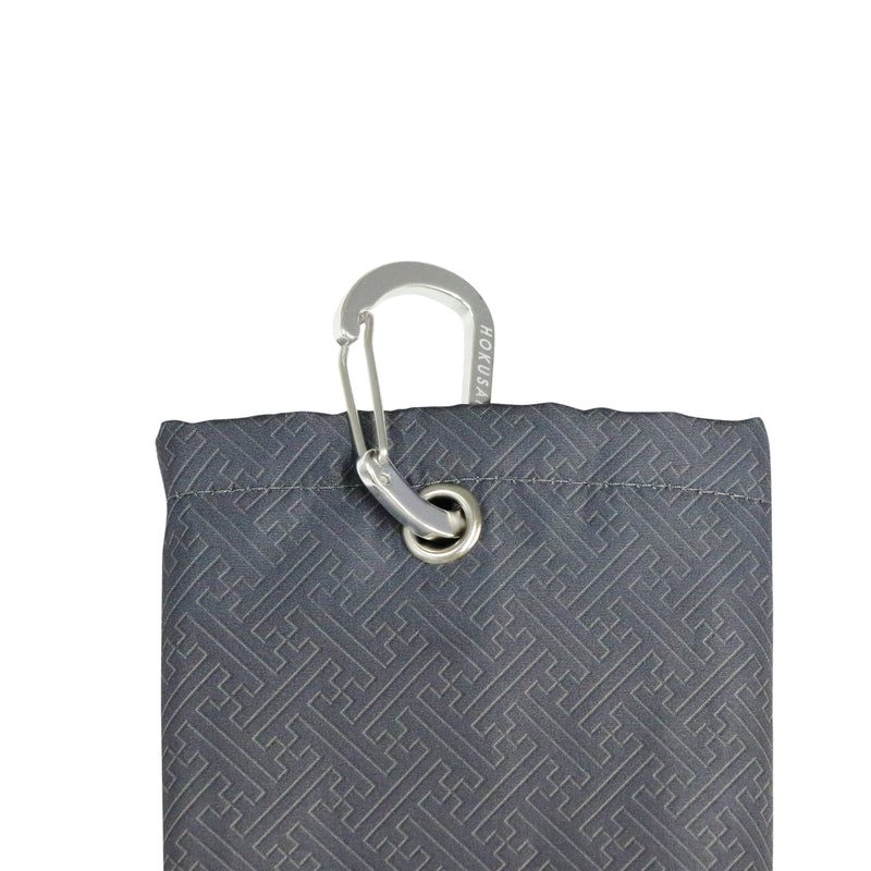 和柄テキスタイル金輪折りたたみ傘袋-紗綾形(わがらてきすたいるかなわおりたたみかさけーす-さやがた)