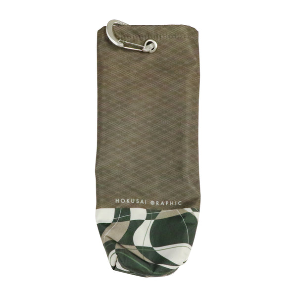 和柄テキスタイル金輪折りたたみ傘袋-菱(わがらてきすたいるかなわ折りたたみ傘ケース-ひし)