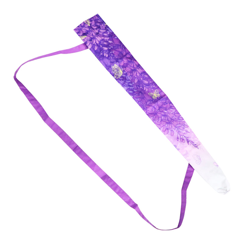 長傘袋-藤に蝶(ながかさふくろ-ふじにちょう-)