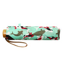 和柄テキスタイル 三つ折り畳み傘‐錦鯉（わがらてきすたいる みつ折りたたみ傘-にしきごい）