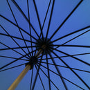 和柄テキスタイル 極 16本長傘-遊泳海月／暗(わがらてきすたいる きわみ 16ぽんほねなががさ‐ゆうえいくらげ／あん)