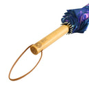 和柄テキスタイル 極 16本長傘-遊泳海月／暗(わがらてきすたいる きわみ 16ぽんほねなががさ‐ゆうえいくらげ／あん)