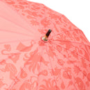 和柄テキスタイル 極 16本長傘- 唐傘小僧／紅梅(わがらてきすたいる きわみ 16ぽんほねなががさ‐からかさこぞう／こうばい)