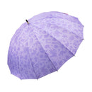 和柄テキスタイル 極 16本長傘- 唐傘小僧／藤紫(わがらてきすたいる きわみ 16ぽんほねなががさ‐からかさこぞう／ふじむらさき)