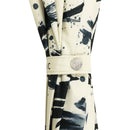 和柄テキスタイル 極 16本長傘-八咫烏／黒翼(わがらてきすたいる きわみ 16ぽんほねなががさ‐やたがらす／こくよく)