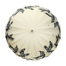 和柄テキスタイル 極 16本長傘-八咫烏／黒翼(わがらてきすたいる きわみ 16ぽんほねなががさ‐やたがらす／こくよく)