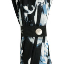 和柄テキスタイル 極 16本長傘-八咫烏／白翼(わがらてきすたいる きわみ 16ぽんほねなががさ‐やたがらす／はくよく)