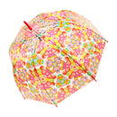 丸屋根深張透明傘-百色眼鏡／金太郎飴(ドームビニール傘-ひゃくいろめがね／きんたろうあめ)