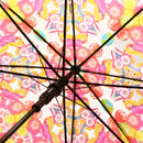 丸屋根深張透明傘-百色眼鏡／金太郎飴(ドームビニール傘-ひゃくいろめがね／きんたろうあめ)