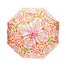 丸屋根深張透明傘-百色眼鏡／金太郎飴(ドームビニール傘-ひゃくいろめがね／きんたろうあめ)