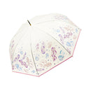 極 和柄透明傘-海月色彩水墨(きわみ わがらビニール傘-くらげしきさいすいぼく)