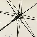 極 和柄透明傘-海月色彩水墨(きわみ わがらビニール傘-くらげしきさいすいぼく)